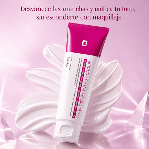 Amara | Crema 7% Arbutina + 4% Ácido Tranexámico