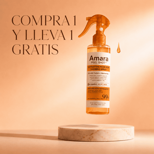 Peel Shot Amara™ | Spray Exfoliante para Manchas Corporales