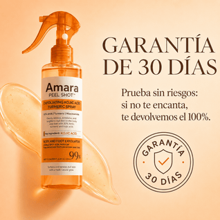 Peel Shot Amara™ | Spray Exfoliante para Manchas Corporales